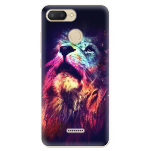 Silikonové pouzdro iSaprio - Xiaomi Redmi 6 - Lion in Colors