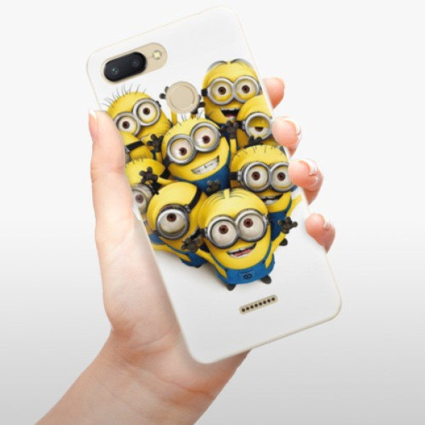 Silikonové pouzdro iSaprio - Xiaomi Redmi 6 - Mimons 01