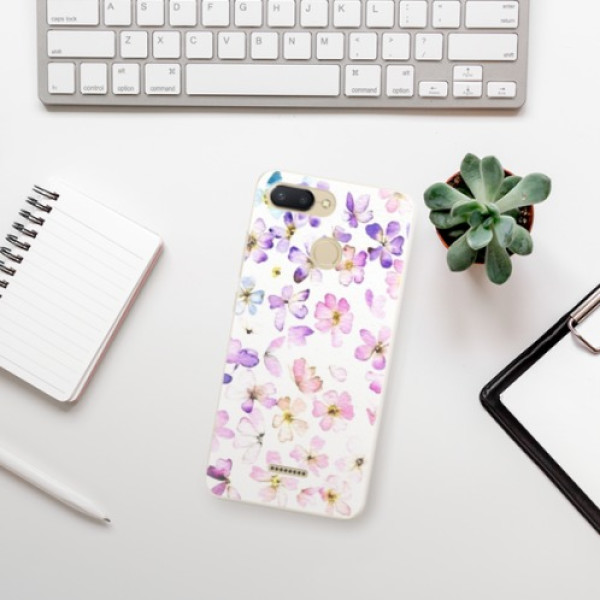 Silikonové pouzdro iSaprio - Xiaomi Redmi 6 - Wildflowers