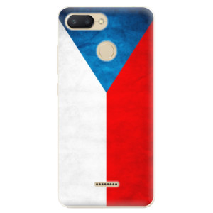 Silikonové pouzdro iSaprio - Xiaomi Redmi 6 - Czech Flag