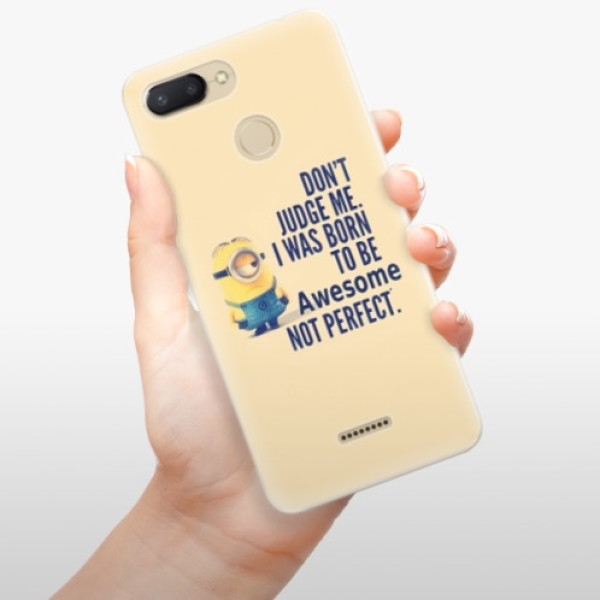 Silikonové pouzdro iSaprio - Xiaomi Redmi 6 - Be Awesome