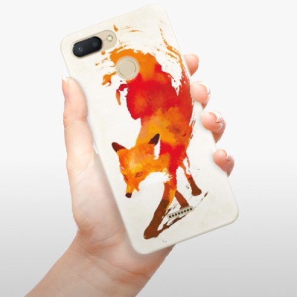 Silikonové pouzdro iSaprio - Xiaomi Redmi 6 - Fast Fox
