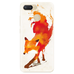 Silikonové pouzdro iSaprio - Xiaomi Redmi 6 - Fast Fox