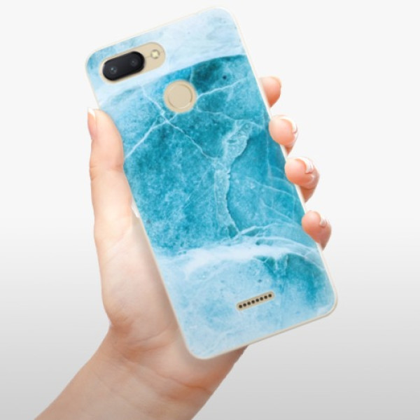 Silikonové pouzdro iSaprio - Xiaomi Redmi 6 - Blue Marble
