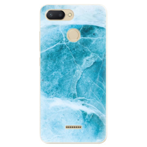 Silikonové pouzdro iSaprio - Xiaomi Redmi 6 - Blue Marble