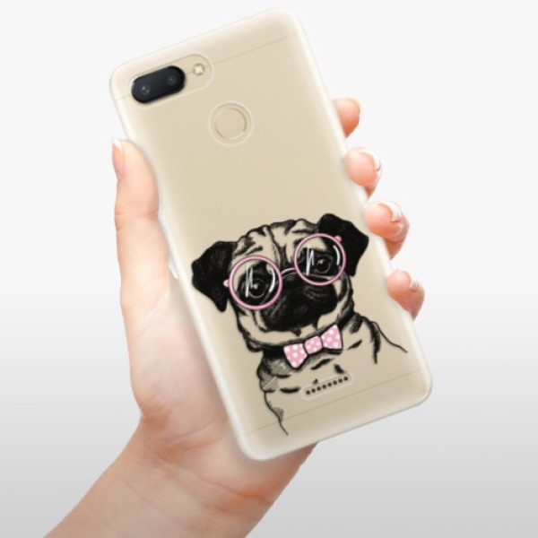Silikonové pouzdro iSaprio - Xiaomi Redmi 6 - The Pug