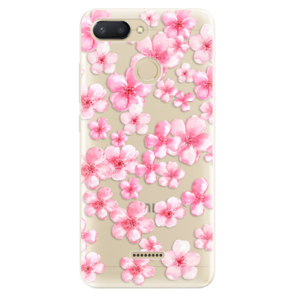 Silikonové odolné pouzdro iSaprio Flower Pattern 05 na mobil Xiaomi Redmi 6 (Silikonový odolný kryt, obal, pouzdro iSaprio Flower Pattern 05 na mobil Xiaomi Redmi 6)