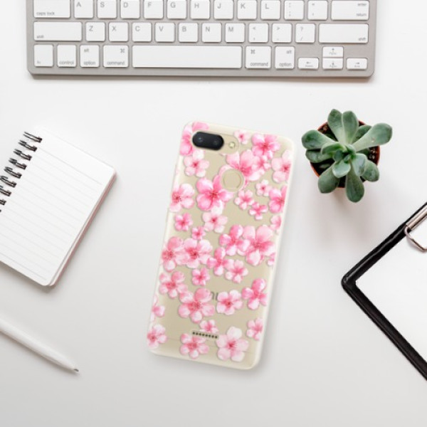 Silikonové pouzdro iSaprio - Xiaomi Redmi 6 - Flower Pattern 05
