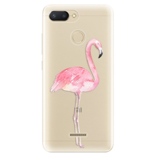 Odolné silikonové pouzdro iSaprio - Flamingo 01 - Xiaomi Redmi 6