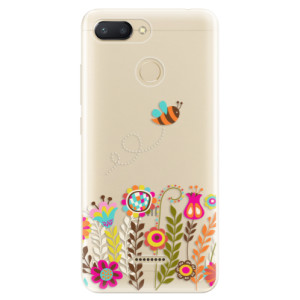 Silikonové pouzdro iSaprio - Xiaomi Redmi 6 - Bee 01