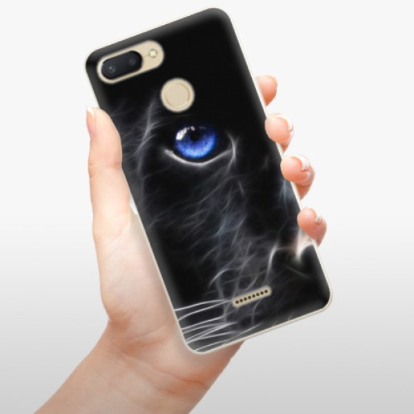 Silikonové pouzdro iSaprio - Xiaomi Redmi 6 - Black Puma