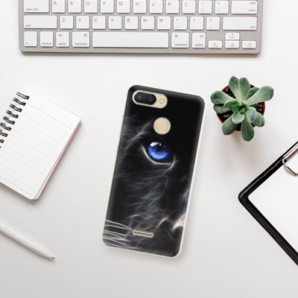Silikonové pouzdro iSaprio - Xiaomi Redmi 6 - Black Puma