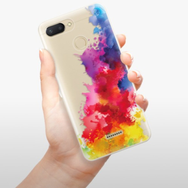 Silikonové pouzdro iSaprio - Xiaomi Redmi 6 - Color Splash 01