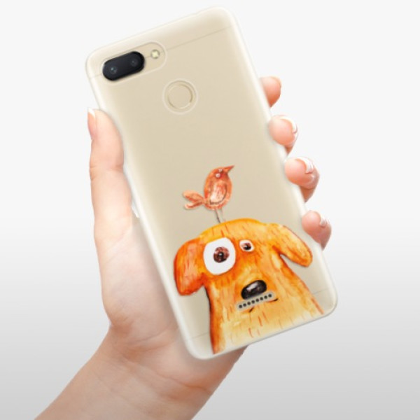 Silikonové pouzdro iSaprio - Xiaomi Redmi 6 - Dog And Bird