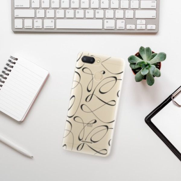 Silikonové pouzdro iSaprio - Xiaomi Redmi 6 - Fancy black