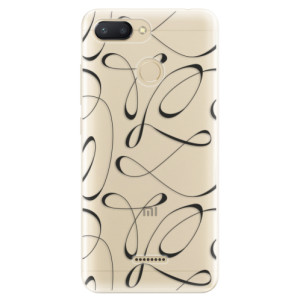Silikonové pouzdro iSaprio - Xiaomi Redmi 6 - Fancy black
