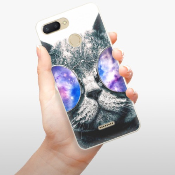 Silikonové pouzdro iSaprio - Xiaomi Redmi 6 - Galaxy Cat