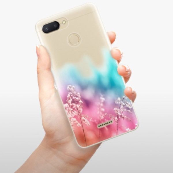 Silikonové pouzdro iSaprio - Xiaomi Redmi 6 - Rainbow Grass