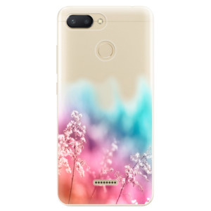 Silikonové pouzdro iSaprio - Xiaomi Redmi 6 - Rainbow Grass