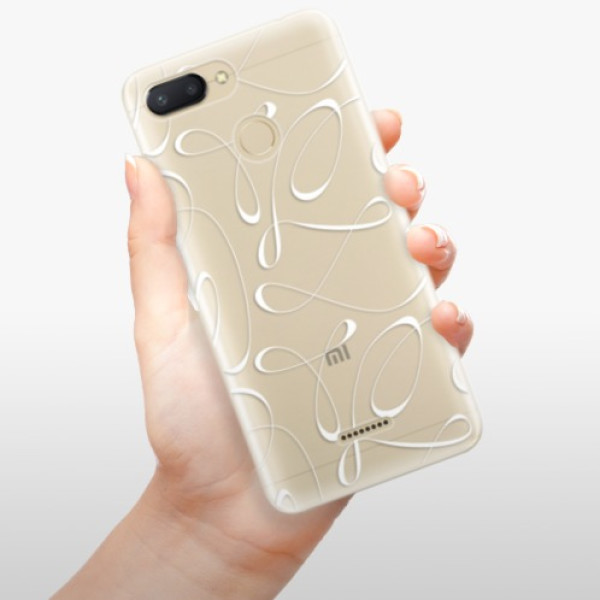 Silikonové pouzdro iSaprio - Xiaomi Redmi 6 - Fancy white