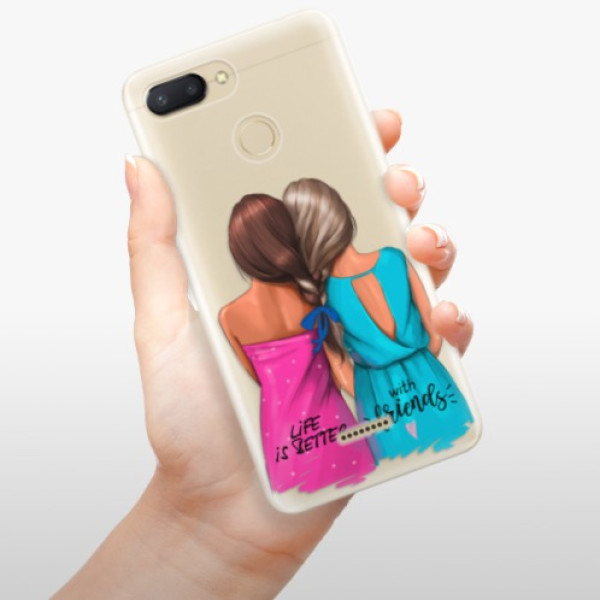 Silikonové pouzdro iSaprio - Xiaomi Redmi 6 - Best Friends