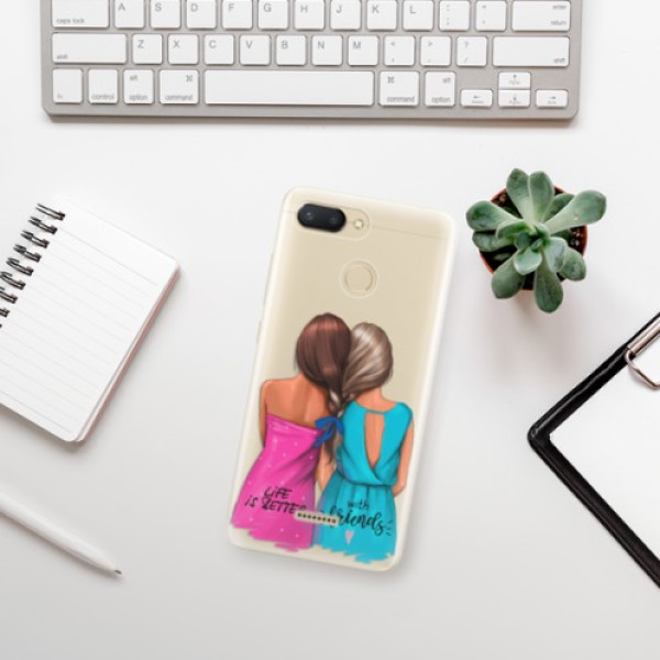 Silikonové pouzdro iSaprio - Xiaomi Redmi 6 - Best Friends