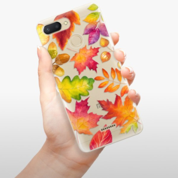 Silikonové pouzdro iSaprio - Xiaomi Redmi 6 - Autumn Leaves 01