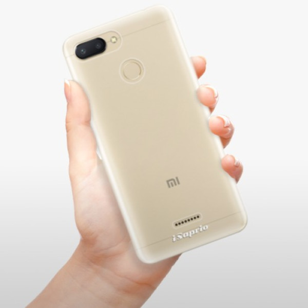 Silikonové pouzdro iSaprio - Xiaomi Redmi 6 - 4Pure čiré
