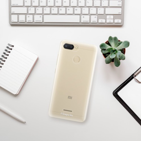 Silikonové pouzdro iSaprio - Xiaomi Redmi 6 - 4Pure čiré