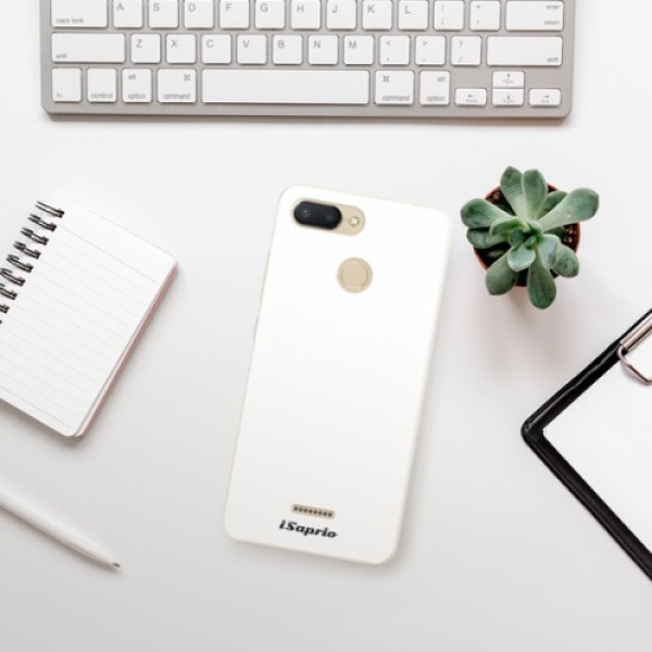 Silikonové pouzdro iSaprio - Xiaomi Redmi 6 - 4Pure bílé