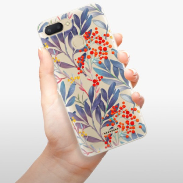 Silikonové pouzdro iSaprio - Xiaomi Redmi 6 - Rowanberry