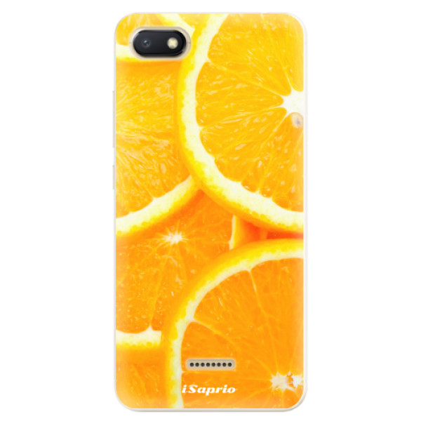 Odolné silikonové pouzdro iSaprio - Orange 10 - Xiaomi Redmi 6A
