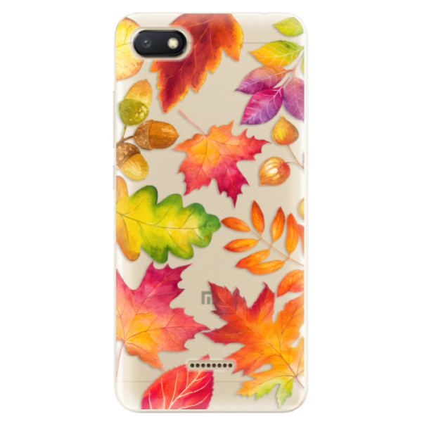 Silikonové odolné pouzdro iSaprio Autumn Leaves 01 na mobil Xiaomi Redmi 6A (Silikonový odolný kryt, obal, pouzdro iSaprio Autumn Leaves 01 na mobil Xiaomi Redmi 6A)