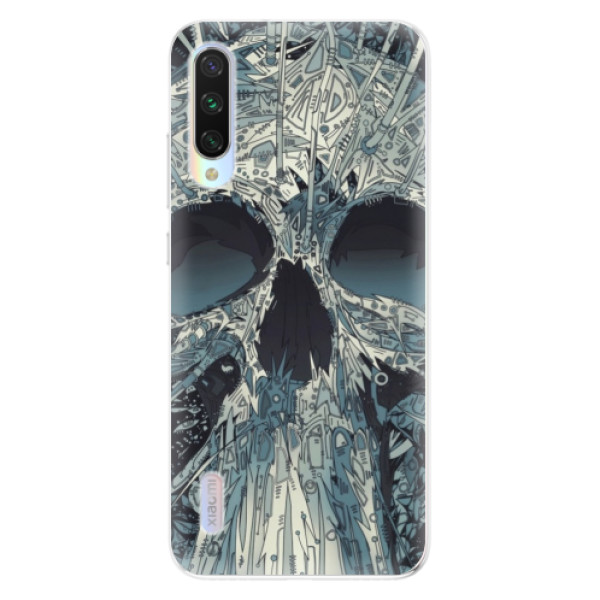 Odolné silikonové pouzdro iSaprio - Abstract Skull - Xiaomi Mi A3