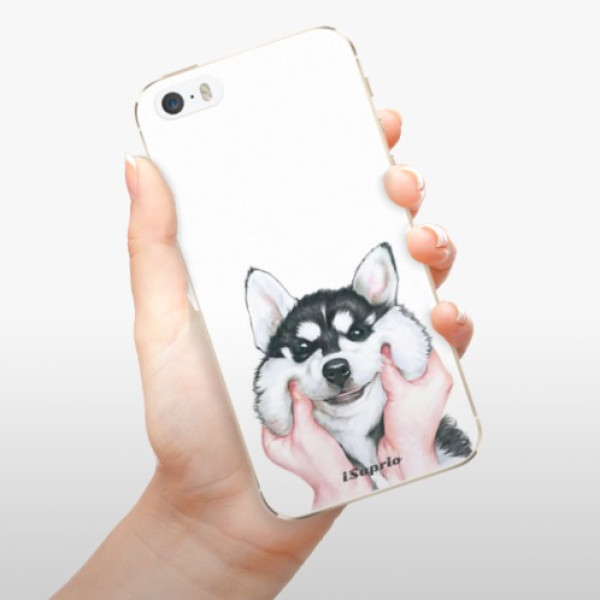 Silikonové pouzdro iSaprio - Apple iPhone 5 / 5S / SE - Malamute 01