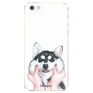 Silikonové pouzdro iSaprio - Apple iPhone 5 / 5S / SE - Malamute 01