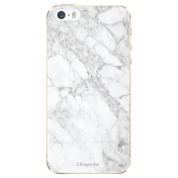 Odolné silikonové pouzdro iSaprio - SilverMarble 14 - iPhone 5/5S/SE