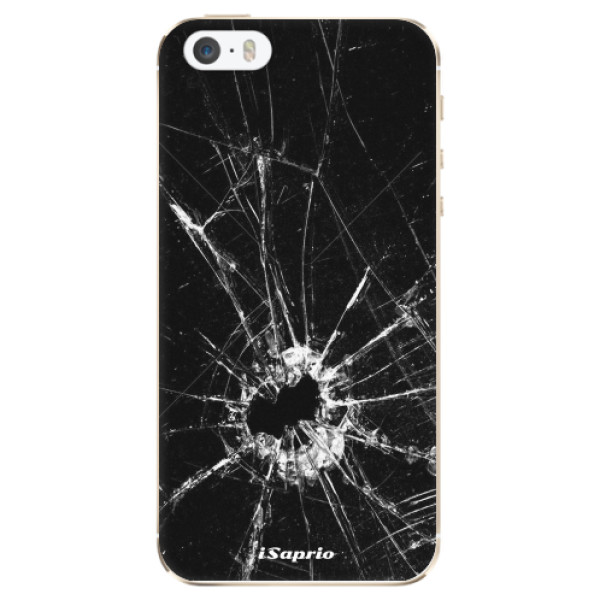 Odolné silikonové pouzdro iSaprio - Broken Glass 10 - iPhone 5/5S/SE