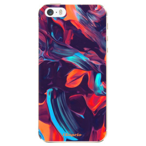 Silikonové pouzdro iSaprio - Apple iPhone 5 / 5S / SE - Color Marble 19