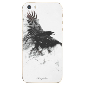 Silikonové pouzdro iSaprio - Apple iPhone 5 / 5S / SE - Dark Bird 01