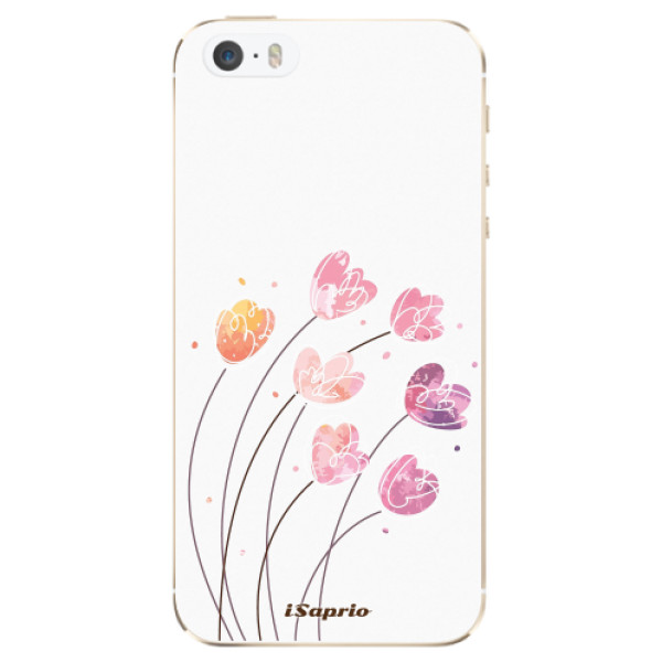 Odolné silikonové pouzdro iSaprio - Flowers 14 - iPhone 5/5S/SE