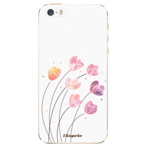 Silikonové pouzdro iSaprio - Apple iPhone 5 / 5S / SE - Flowers 14