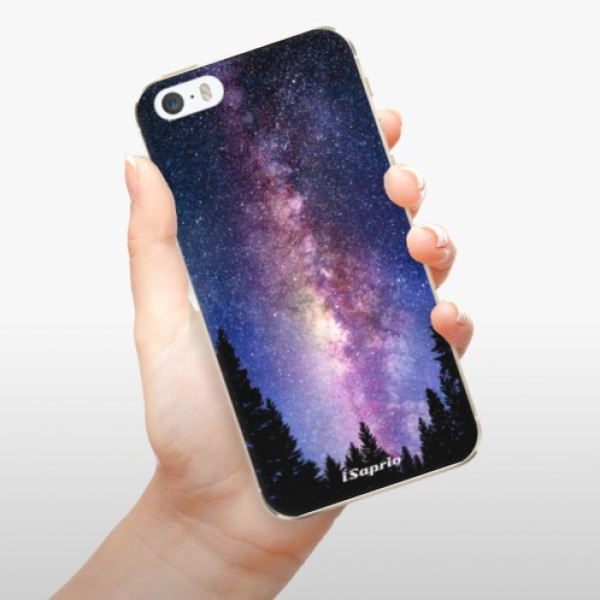 Silikonové pouzdro iSaprio - Apple iPhone 5 / 5S / SE - Milky Way 11