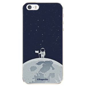 Silikonové pouzdro iSaprio - Apple iPhone 5 / 5S / SE - On The Moon 10