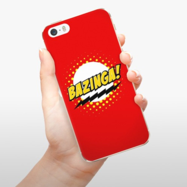 Silikonové pouzdro iSaprio - Apple iPhone 5 / 5S / SE - Bazinga 01
