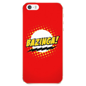 Silikonové pouzdro iSaprio - Apple iPhone 5 / 5S / SE - Bazinga 01