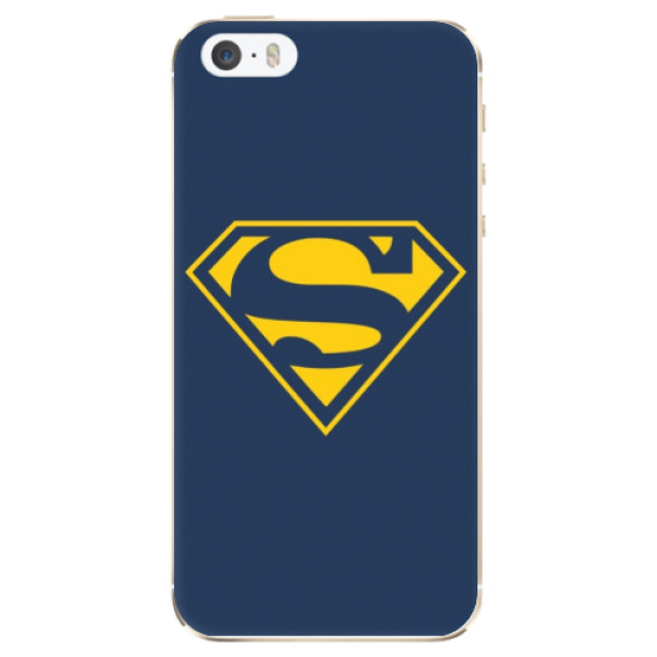 Silikonové odolné pouzdro iSaprio Superman 03 na mobil Apple iPhone 5 / 5S / SE (Silikonový odolný kryt, obal, pouzdro iSaprio Superman 03 na mobil Apple iPhone SE / Apple iPhone 5S / Apple iPhone 5)