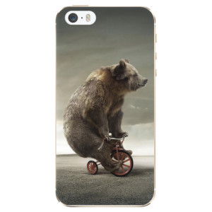 Silikonové pouzdro iSaprio - Apple iPhone 5 / 5S / SE - Bear 01