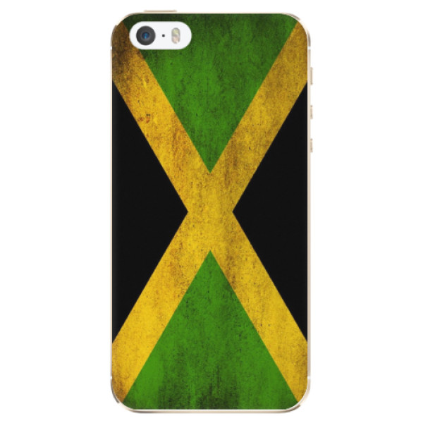 Odolné silikonové pouzdro iSaprio - Flag of Jamaica - iPhone 5/5S/SE