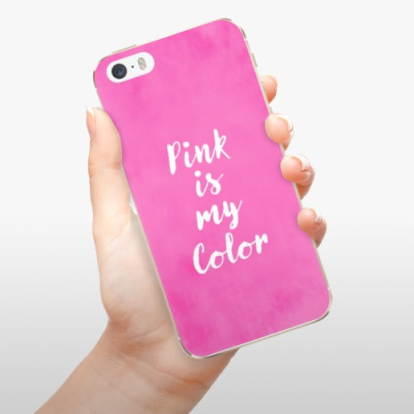 Silikonové pouzdro iSaprio - Apple iPhone 5 / 5S / SE - Pink is my color